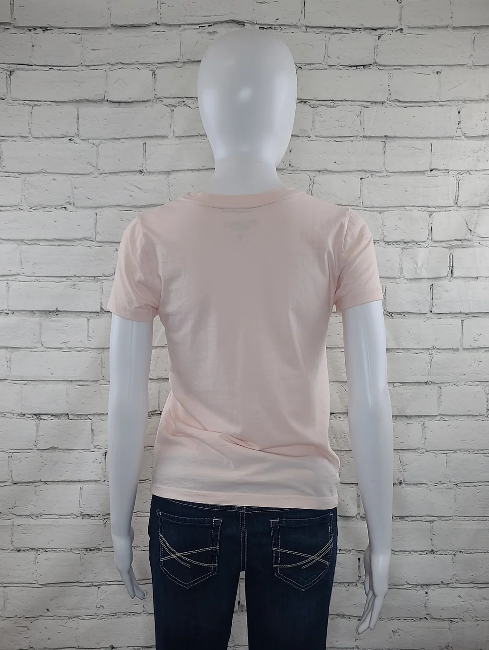 J Crew Broken-In Essential Cotton Crew Neck Short Sleeve Jersey Tee Peach/Pink